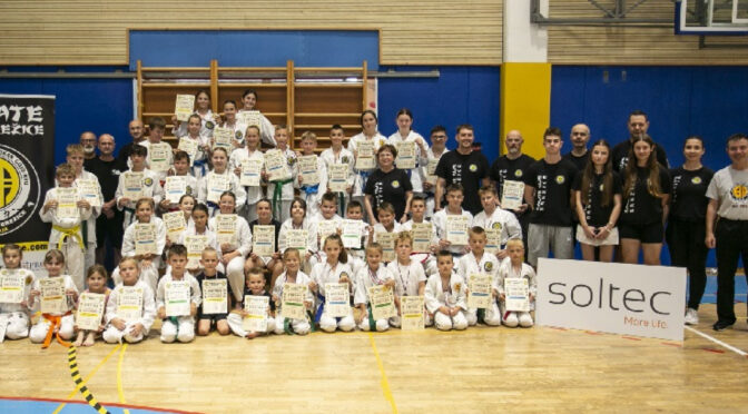 Karate klub Brežice – SOLTEC podelil diplome za višje stopnje pasu iz Goju-Ryu karateja