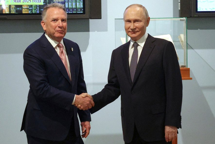Steve Witkoff in Vladimir Putin