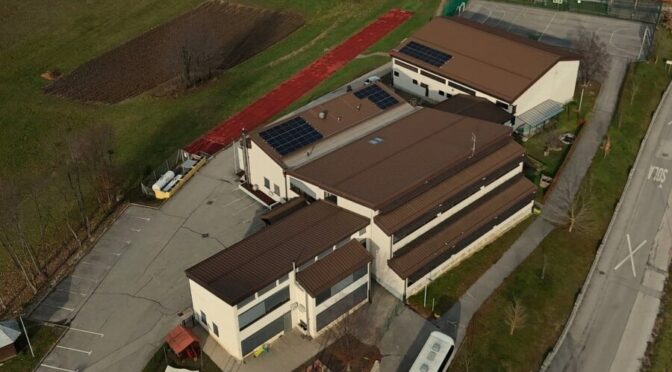 Poletna prenova šolskih objektov v občini Brežice: Izvedba prezračevanja na OŠ Velika Dolina