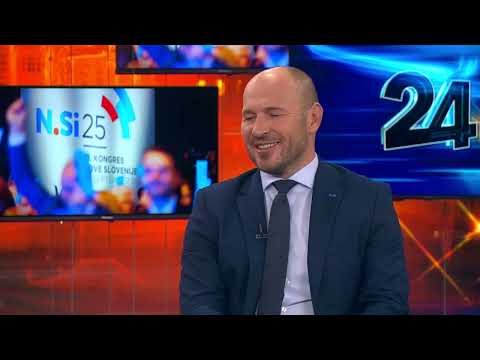 24UR ZVEČER | POGOVOR Z JERNEJEM VRTOVCEM, NOVIM PREDSEDNIKOM NSi | POP TV