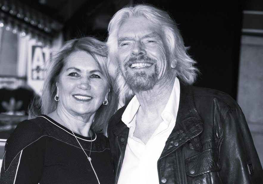 Joan Branson in Richard Branson