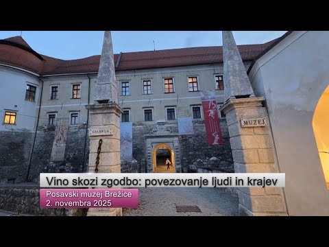 Vino skozi zgodbo: povezovanje ljudi in krajev v Posavskem muzeju Brežice