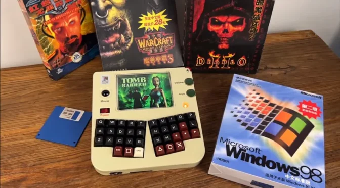 Legendarni Windows 98 v dlani