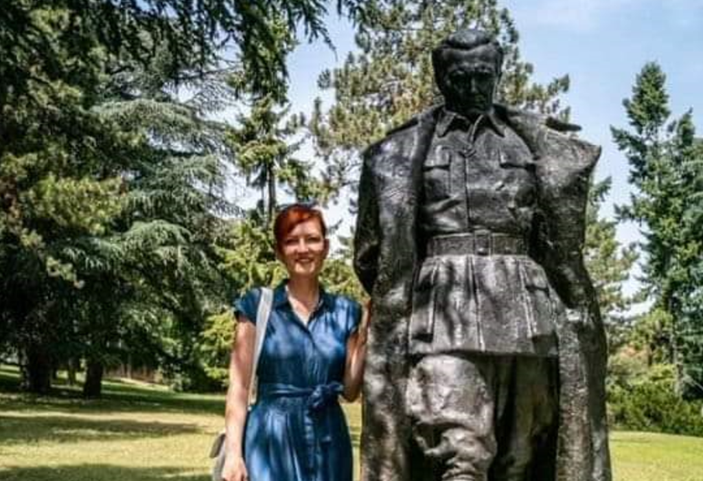 Minister Of Culture Asta Vrečko Smiles For A Photo With The Communist Butcher Tito - Nova24TV English