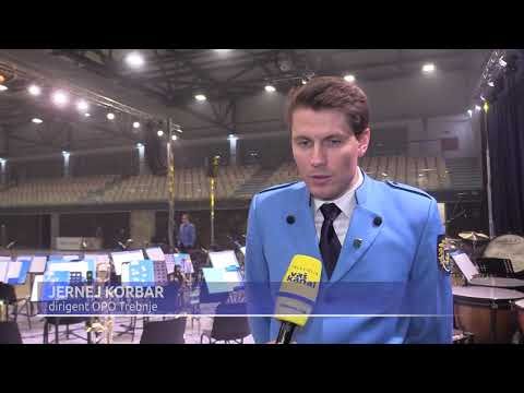 Tradicionalni novoletni koncert godbe in mažoret