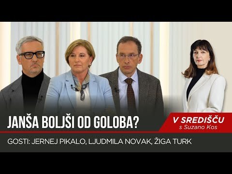 V SREDIŠČU | Janša boljši od Goloba?