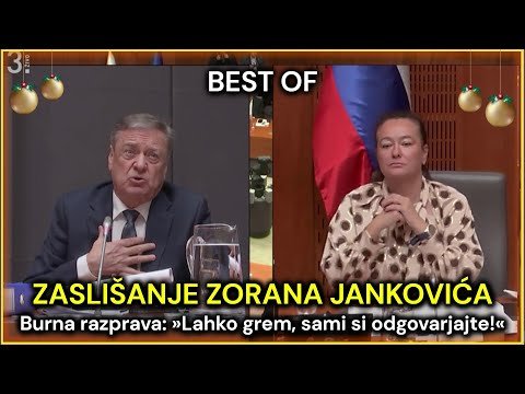 Best Of: Burno zaslišanje Zorana Jankovića: »Lahko takoj grem!« | Opomini, kaos, smeh (12. 12. 2025)
