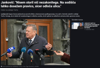 Golobova nacionalka ščiti kriminal Svobode in Jankovića