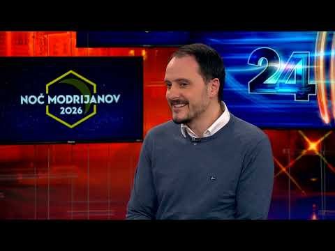 24UR ZVEČER | POGOVOR Z BLAŽEM ŠVABOM O REKORDU MODRIJANOV.  KAKŠEN BO SPEKTAKEL V STOŽICAH?| POP TV