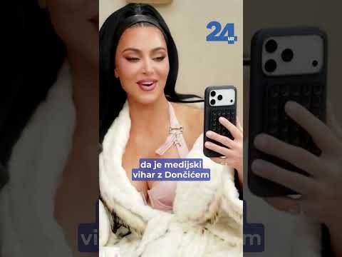 24UR┃Slavna Kim Kardashian pa je naslovila govorice o romanci z Luko Dončićem.