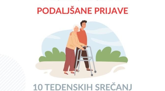 [OBVESTILO] 𝐏𝐨𝐝𝐚𝐥𝐣š𝐚𝐧 𝐫𝐨𝐤 𝐳𝐚 𝐩𝐫𝐢𝐣𝐚𝐯𝐨 𝐧𝐚 𝐛𝐫𝐞𝐳𝐩𝐥𝐚č𝐧𝐨 𝐮𝐬𝐩𝐨𝐬𝐚𝐛𝐥𝐣𝐚𝐧𝐣𝐞 𝐳𝐚 𝐬𝐯𝐨𝐣𝐜𝐞, 𝐤𝐢 𝐝𝐨𝐦𝐚 𝐬𝐤𝐫𝐛𝐢𝐣𝐨 𝐳𝐚 𝐬𝐭𝐚𝐫𝐞𝐣š𝐞, 𝐛𝐨𝐥𝐧𝐞 𝐚𝐥𝐢 𝐨𝐧𝐞𝐦𝐨𝐠𝐥𝐞 𝐝𝐫𝐮ž…