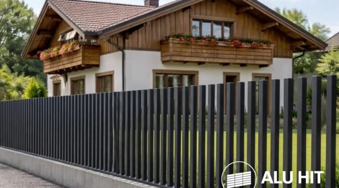 Nič več brušenja in barvanja: aluminijasta ograja vam prihrani čas in denar