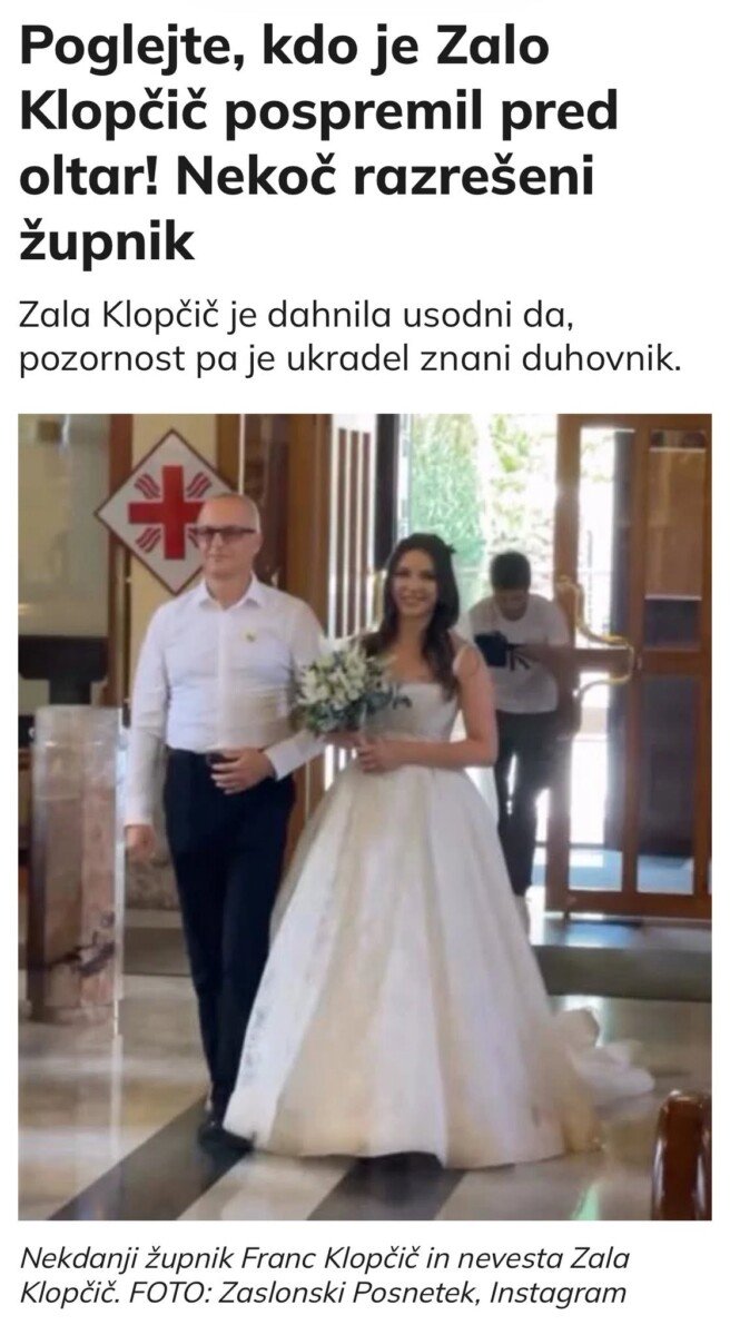 Morda je slika naslednjega: poroka in besedilo