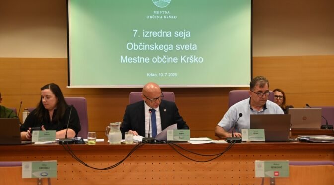 S 7. izredne seje Občinskega sveta Mestne občine Krško