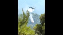 Čudežno se je rešil iz helikopterja, preden ga je zajel ogenj