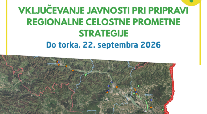 RCPS Posavje zbira pobude za boljšo mobilnost v regiji