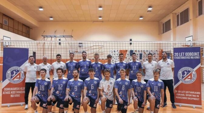 ​Odbojkarski klub Kostanjevica: Že 20 let nepogrešljiv del življenja v občini