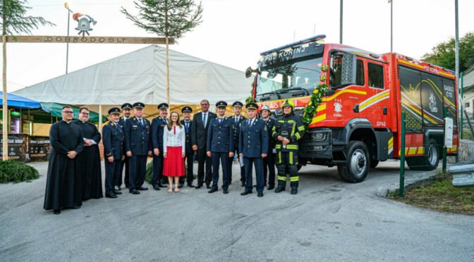 Ivbancna prevzem novega vozila pgd korinj 1