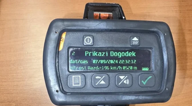 Nedovoljena hitrost