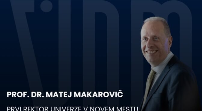 Novi rektor nm