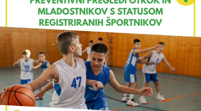 Preventivni pregledi sportniki