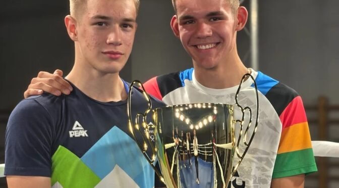 Aleks in Gašper pomagala Sloveniji do ekipne zmage na Poljskem