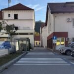 Slika Šoferske ulice v Krškem.