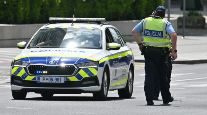 Policija fotografija je simbolicna