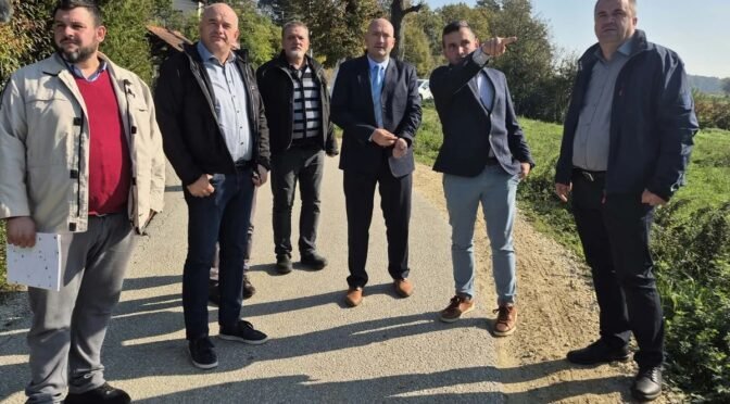 Cesta brezice krsko izguba km zemlje
