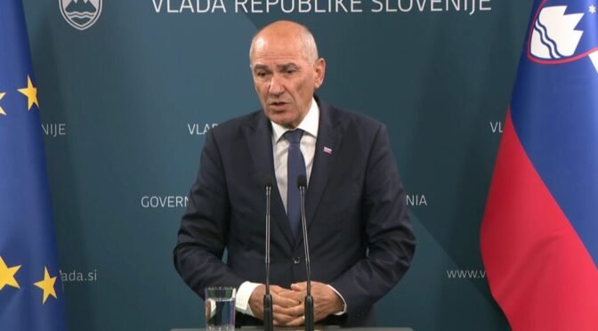 Jansa novinarska konferenca