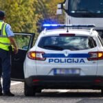 Policijska kontrola prometa.